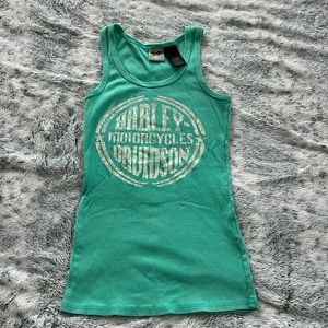 Harley Davidson Women’s Ribbed Tank Top - Medium